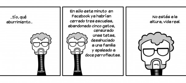 Facebook vs. vida real